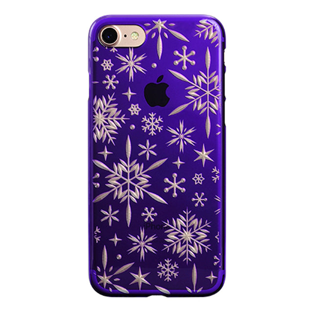 【Web限定】AIR JACKET ”kiriko” for iPhone8/7  雪片(葡萄)