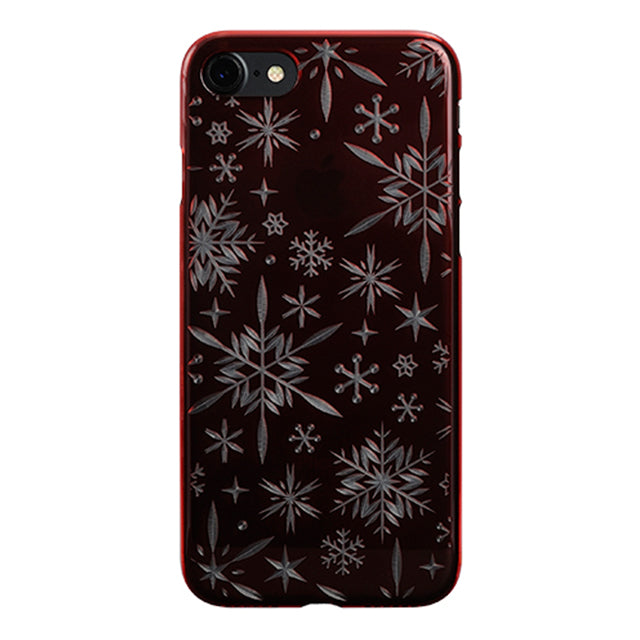 【Web限定】AIR JACKET ”kiriko” for iPhone8/7  雪片(紅)