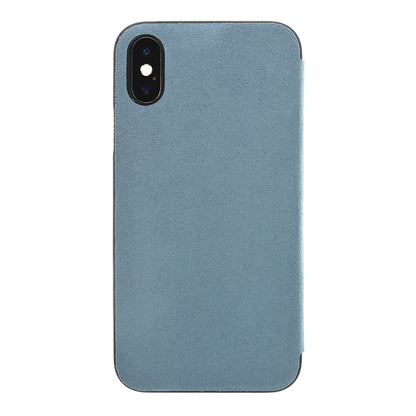 Ultrasuede(R) Flip Case for iPhone X (Sky)