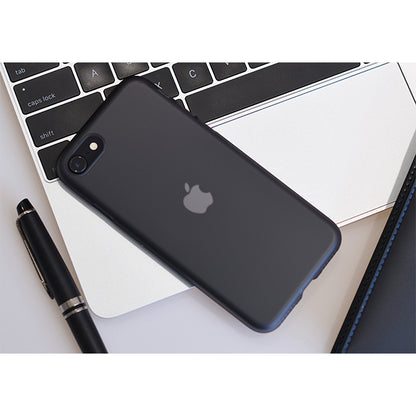 Air Jacket for iPhone SE(第3世代／第2世代)/iPhone8 (Rubber Black)