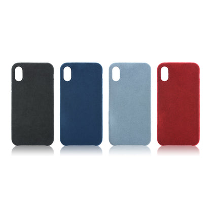 Ultrasuede(R) Air Jacket for iPhone XS/X (Asphalt)