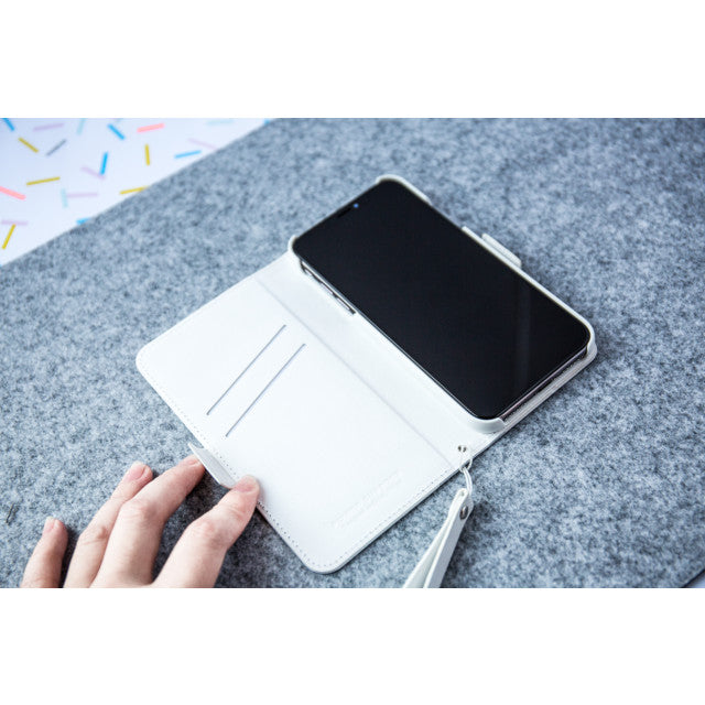 Leather Flip Case for iPhone XS/X (White)