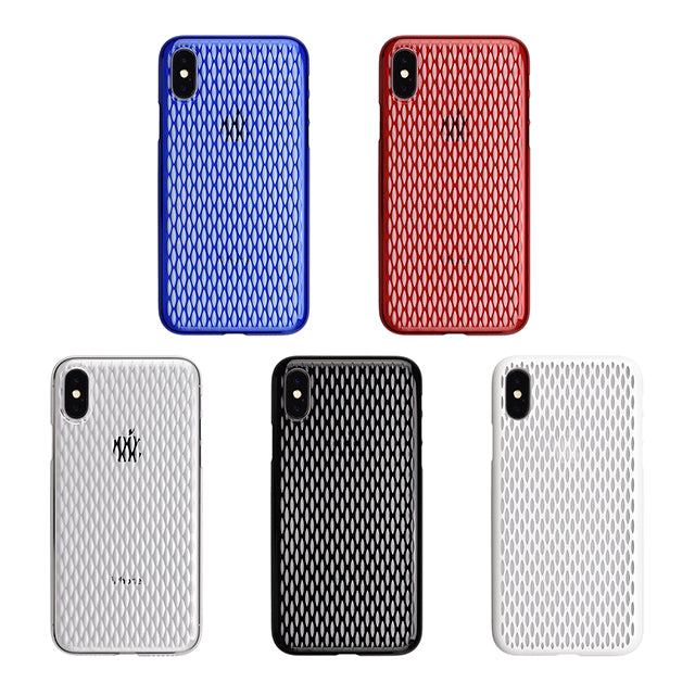 【Web限定】AIR JACKET ”kiriko” for iPhone X 米つなぎ (瑠璃)