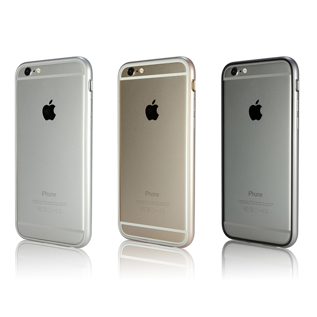 Arc bumper set for iPhone6s Plus/6 Plus (シルバー) | POWER SUPPORT ...