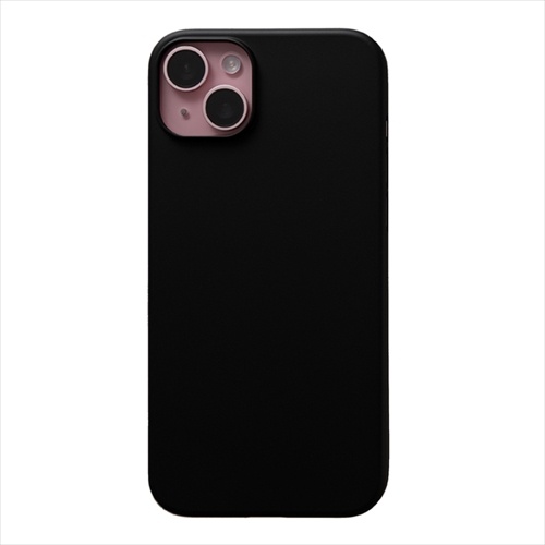 Air Jacket for iPhone 15 Plus(Rubber Black) | POWER SUPPORT(パワー