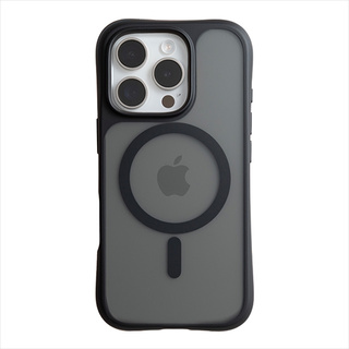 【WEB限定】Air Jacket STREAM for iPhone 16(Black  matte)